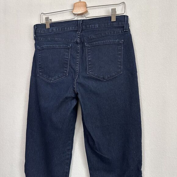 NYDJ Crop Jeans 8 Rolled Cuff Lift Tuck Stretch Comfort Denim Casual Summer USA - Picture 5 of 10